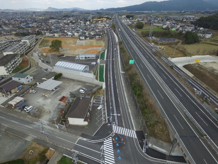 今宿道路 富西地区舗装工事