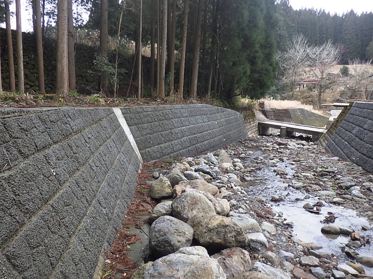 竹布川河川災害復旧工事