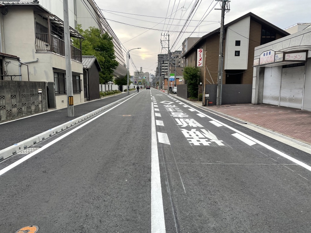 鳥飼藤崎線道路舗装工事（その1）